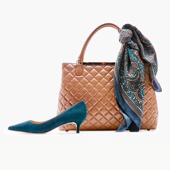 Talbots Accessories - EARLY CHRISTMAS SPECIAL: Luxurious TALBOTS Silk Scarf Paisley Purse scarf